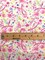 1 Yard Pink Ribbon Cotton Fabric White 44/45″ Wide Breast Cancer Awareness Print